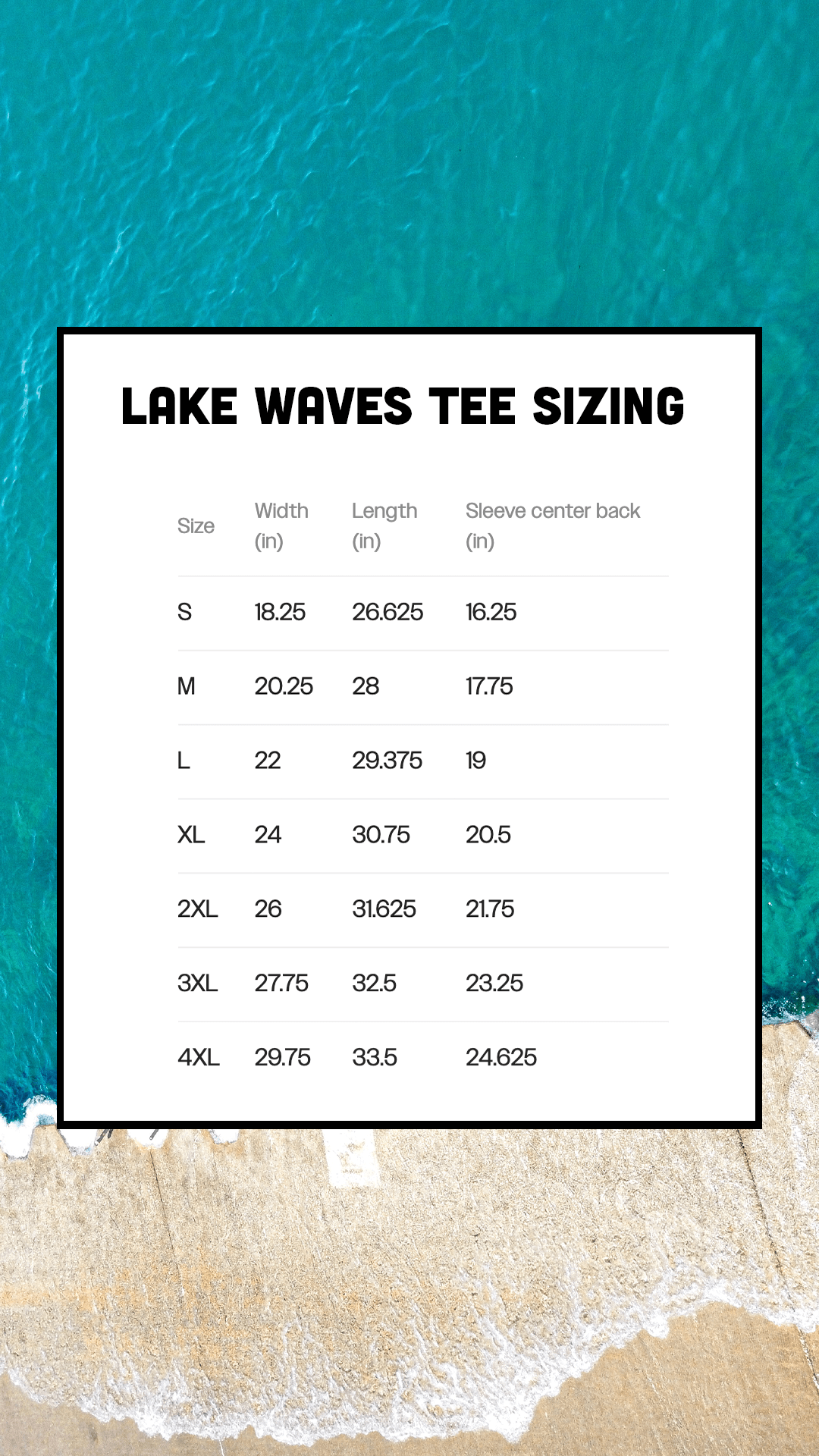 Lake Waves Tee