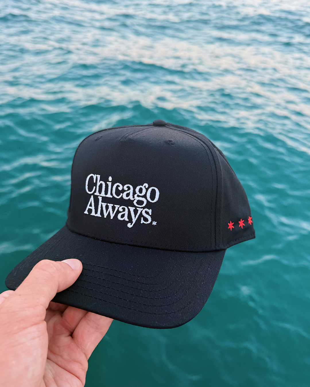 Chicago Always Snapback - Black/White