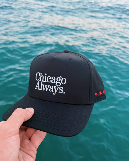 Chicago Always Snapback - Black/White