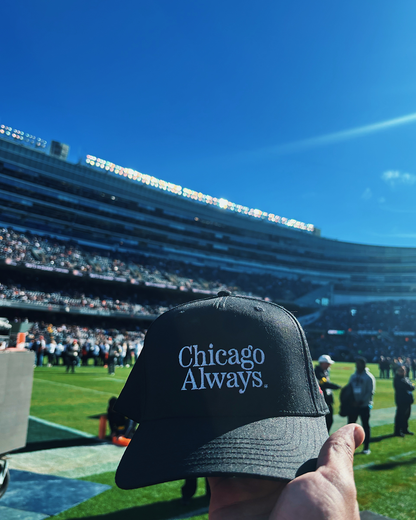 Chicago Always Snapback - Black/White