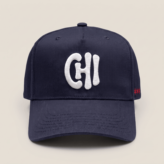 CHI Emblem Snapback Hat - Navy
