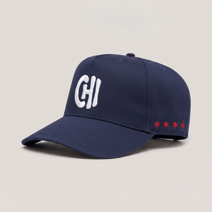 CHI Emblem Snapback Hat - Navy