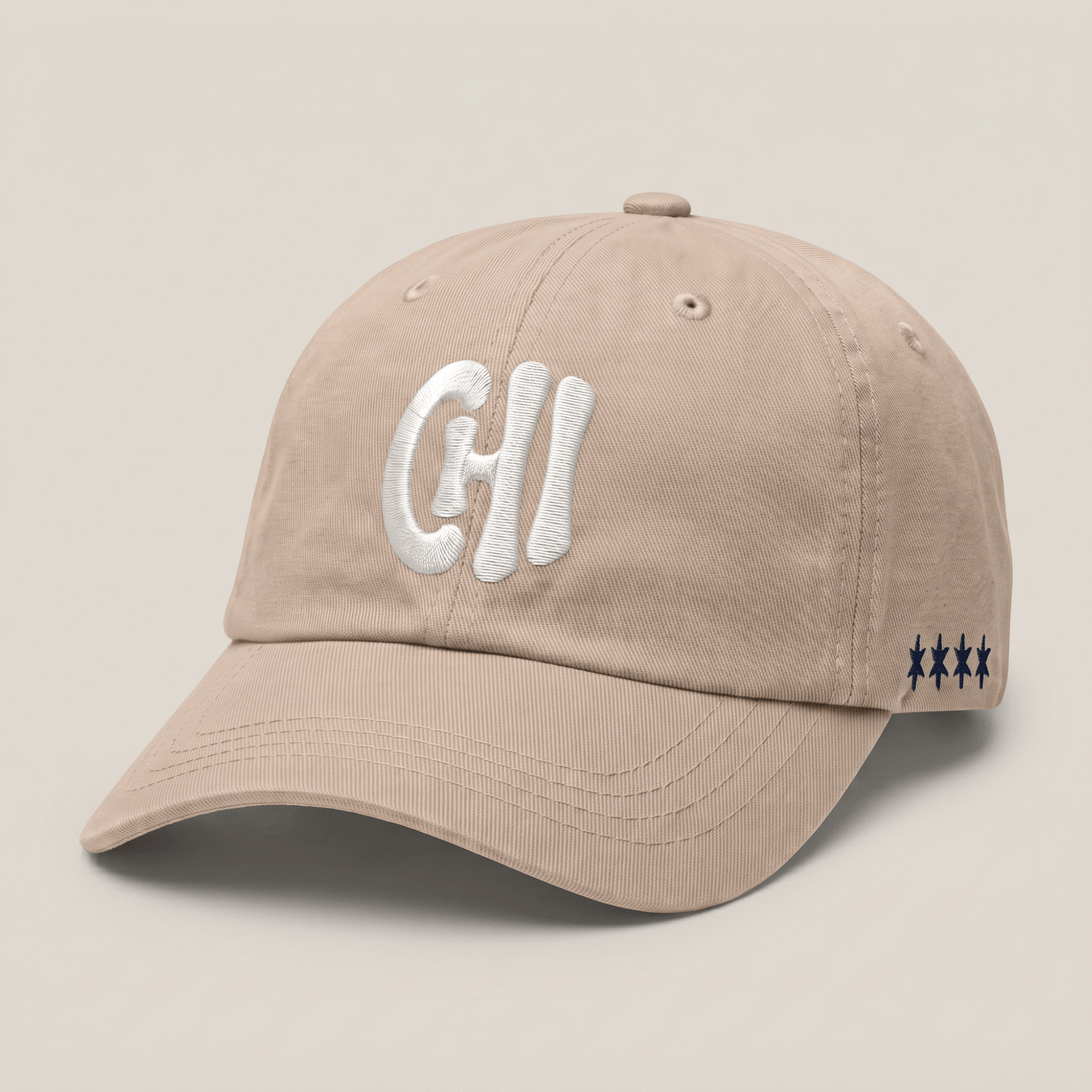 CHI Emblem Dad Hat - Tan
