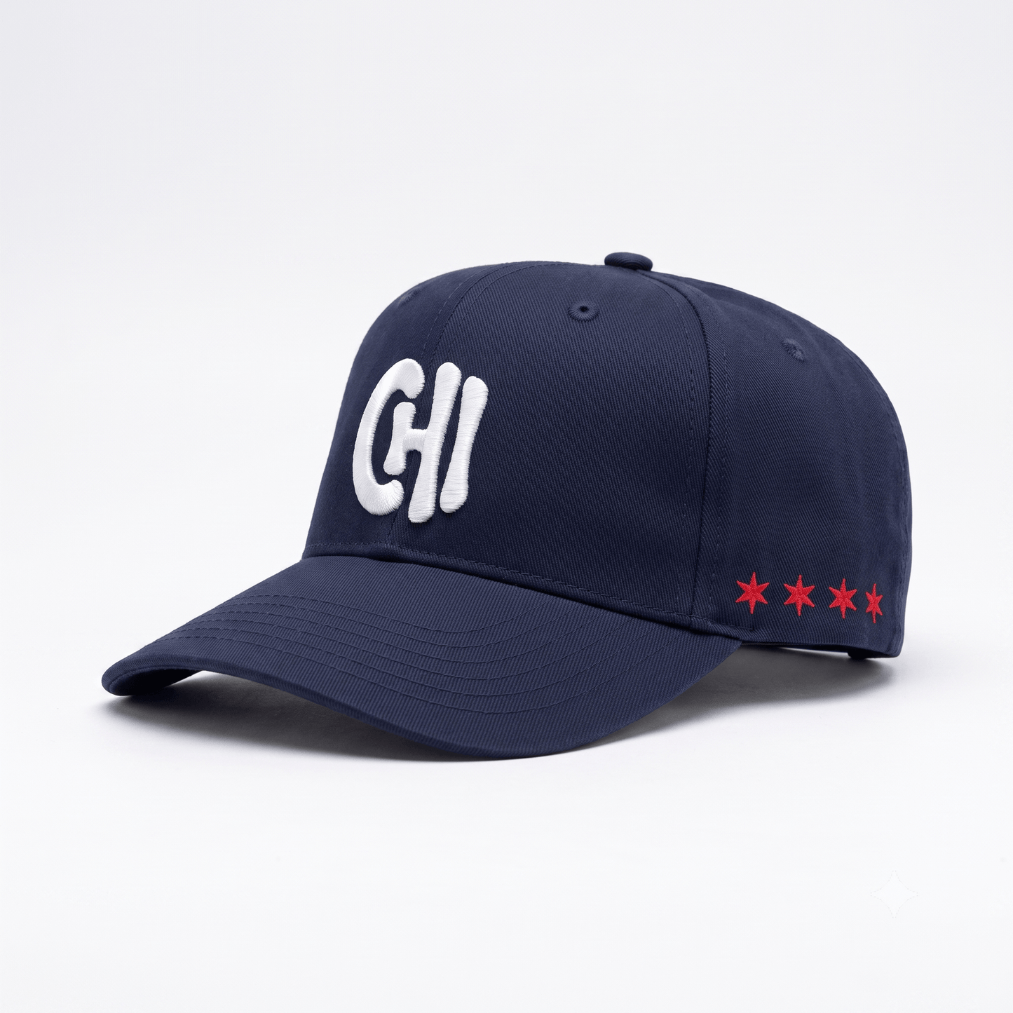 CHI Emblem Snapback Hat - Navy