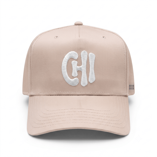 CHI Emblem Snapback Hat - Tan
