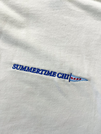 Embroidered Flag Tee